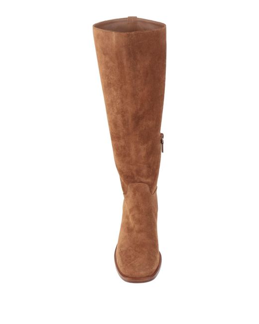 Stuart Weitzman Brown Boot Leather