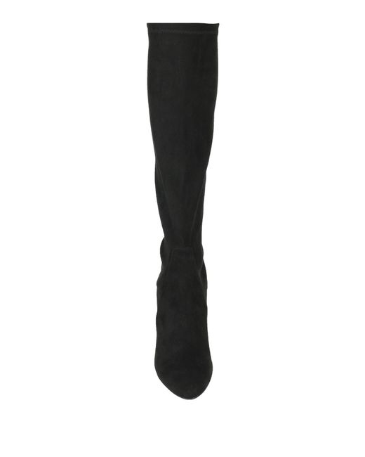 Anna F. Black Boot Leather