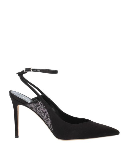 Lella Baldi Black Pumps