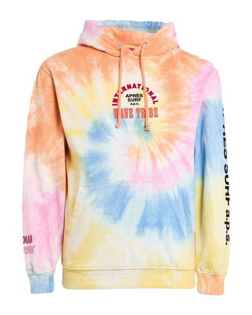 APRÈS SURF Yellow Sweatshirts for men
