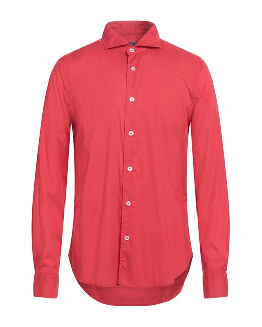 Fedeli Hemd in Red für Herren
