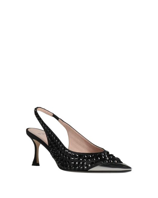 N°21 Black Pumps Textile Fibers