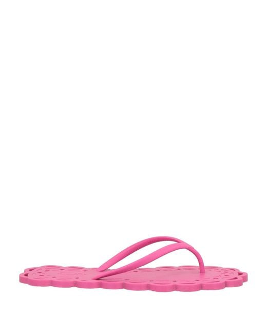 Carlotha Ray Pink Thong Sandal Rubber