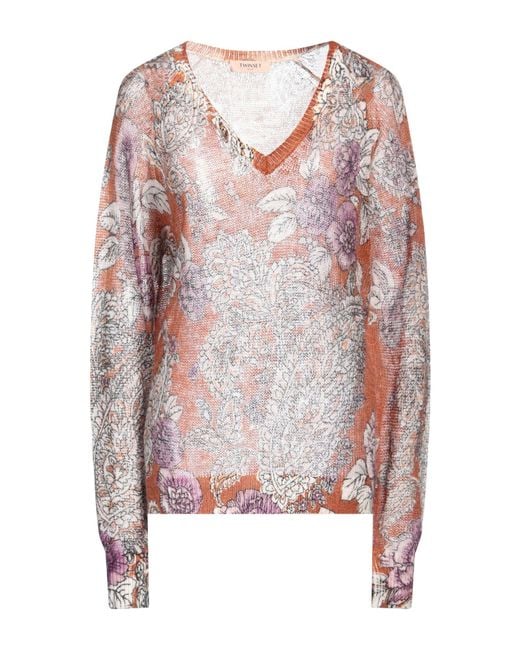 Pullover Twinset en coloris Pink
