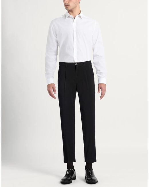 Gazzarrini Black Trouser for men