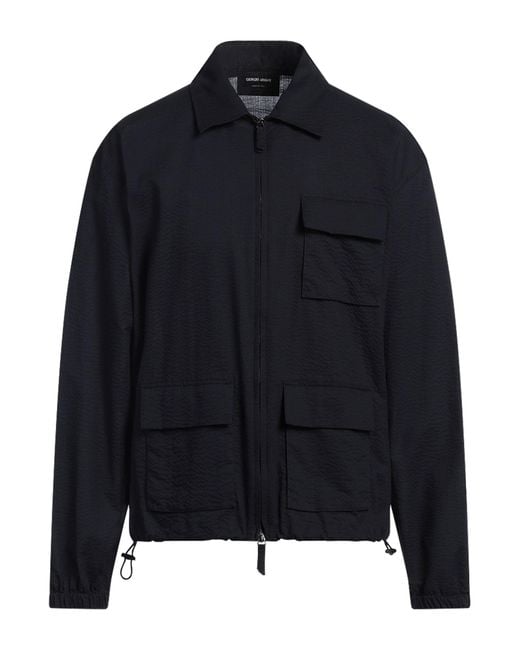 Giorgio Armani Jacke & Anorak in Blue für Herren