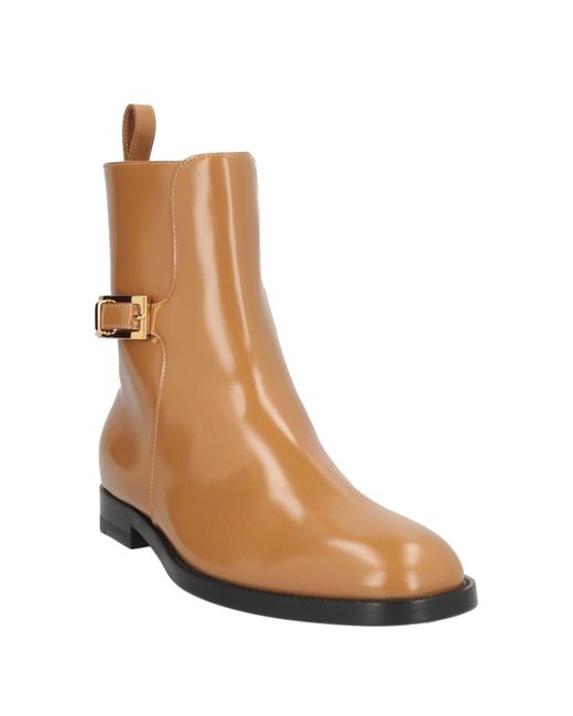 Sergio Rossi Brown Ankle Boots