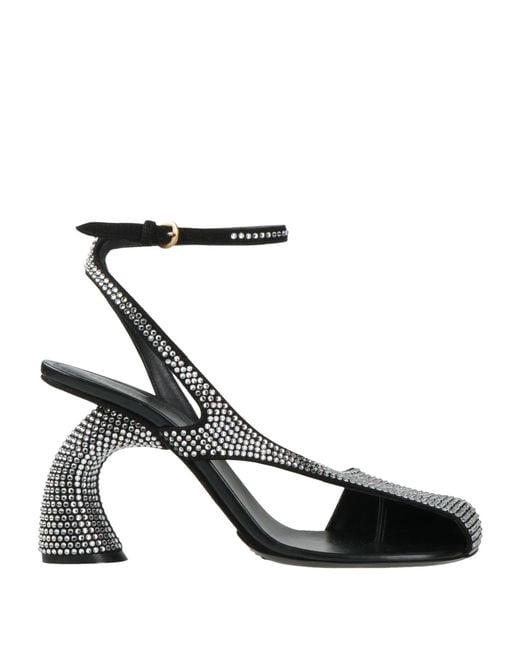 Dries Van Noten Black Sandals