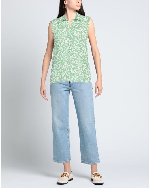 Salsa Jeans Green Top Polyester