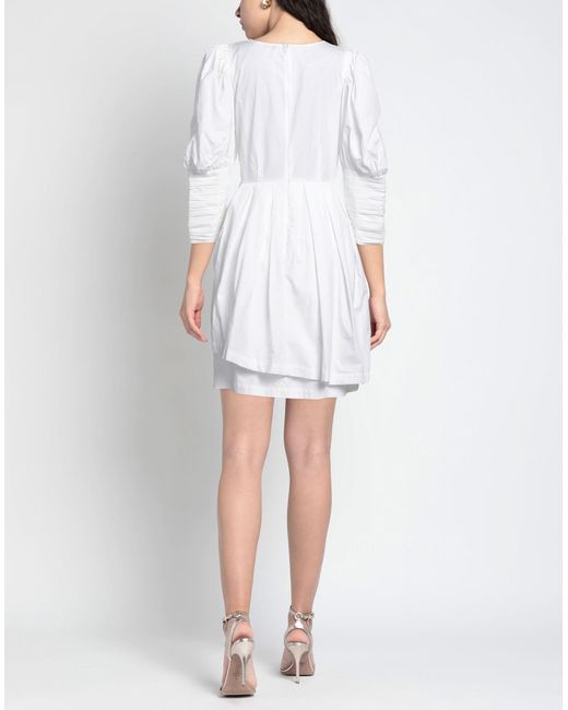BATSHEVA White Mini-Kleid