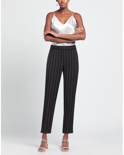 Ottod'Ame Blue Pants Viscose, Wool, Acetate, Lurex