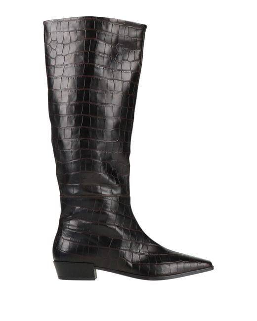 COPENHAGEN Black Dark Boot Leather