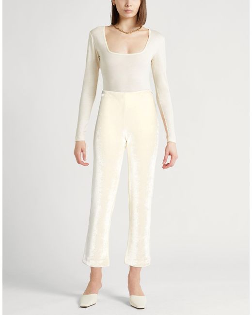 Jil Sander White Trouser