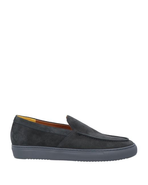 Doucal's Blue Midnight Loafers Leather for men