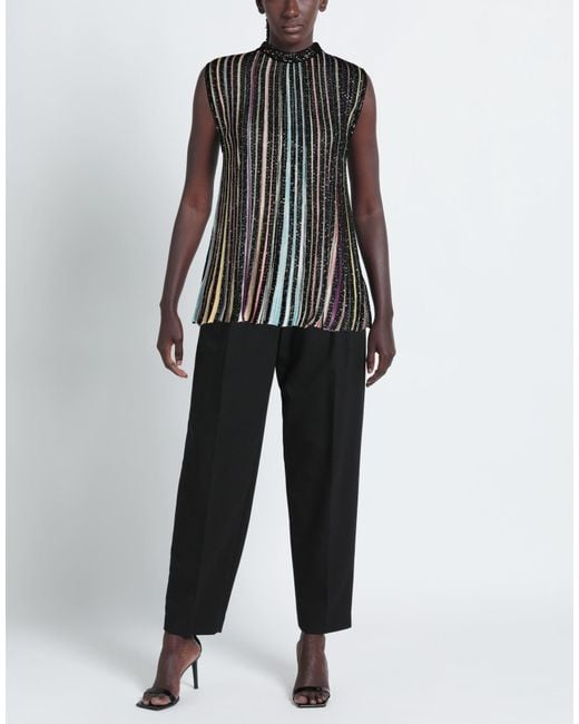 Missoni Black Top Viscose, Polyamide, Polyester, Cupro