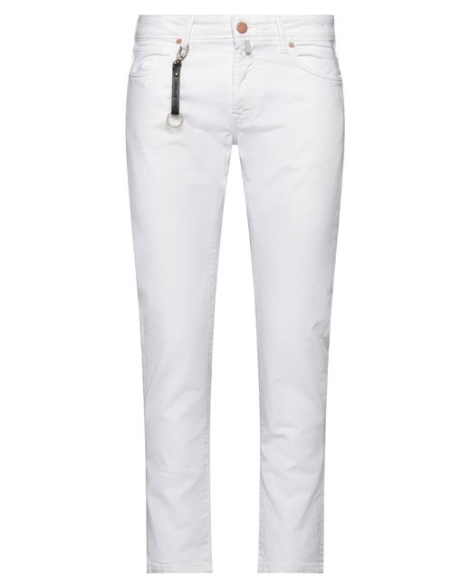 Incotex White Jeans for men