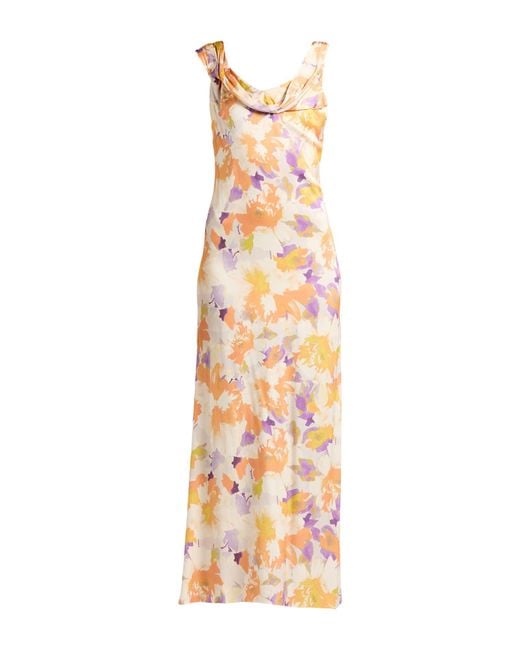 Patrizia Pepe Metallic Maxi Dresses