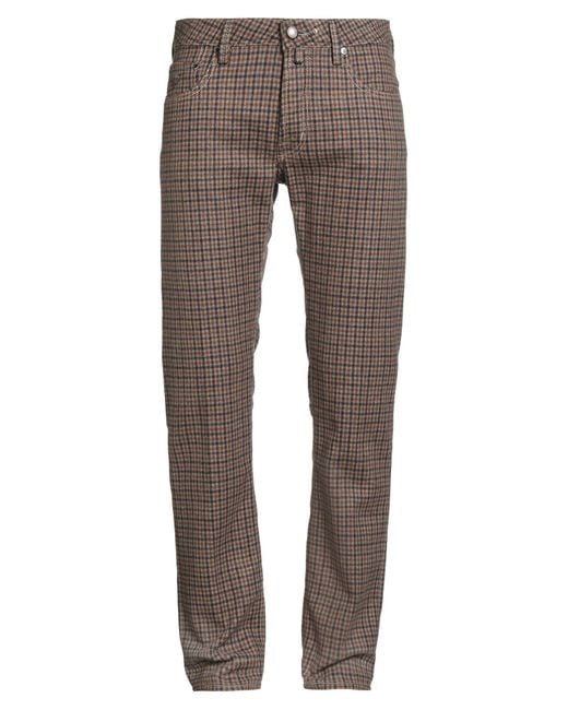 Jacob Cohen Gray Pants Wool, Polyamide for men