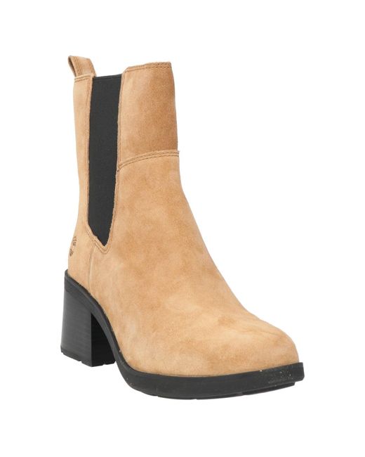 Timberland White Ankle Boots