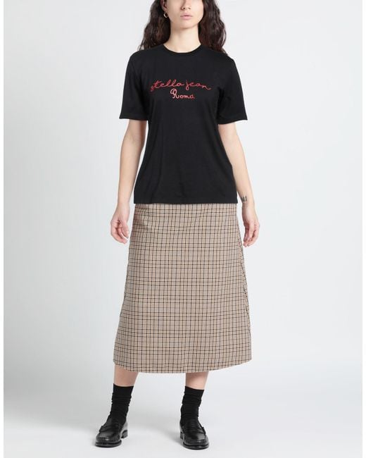 Stella Jean Black T-shirt