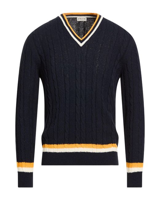 Pullover GALLIA de hombre de color Blue