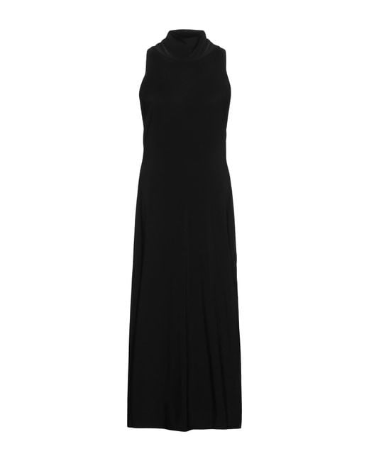 Norma Kamali Black Long Dress