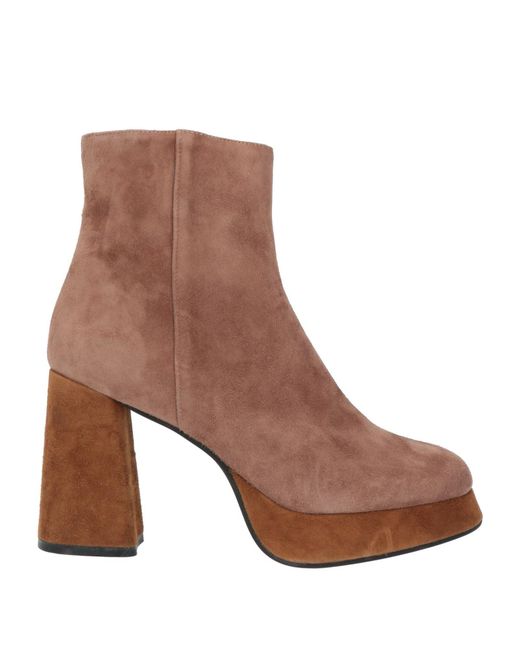 Roberto Festa Brown Ankle Boots