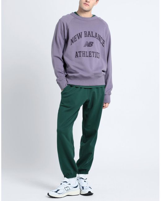 New Balance Purple Sweatshirt for men