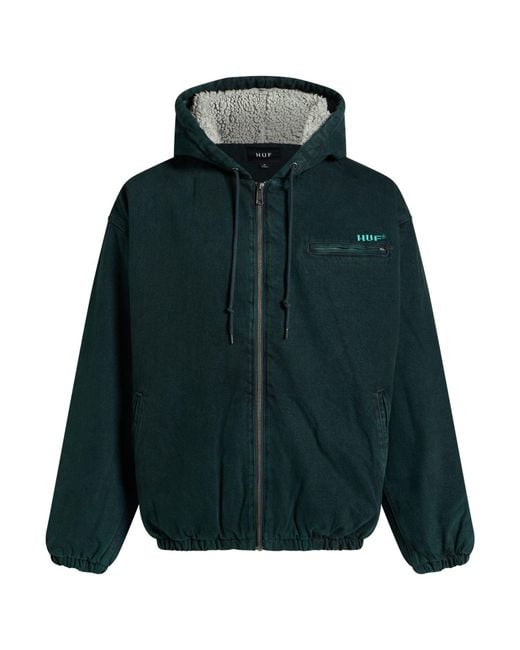 Huf Green Jacket for men