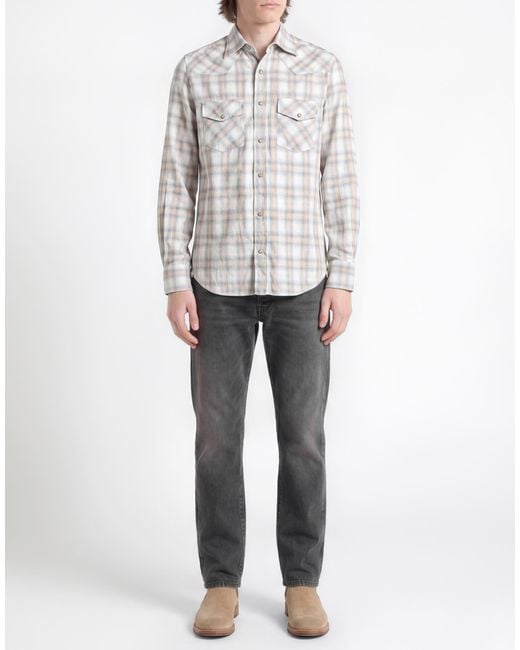 Camisa Eleventy de hombre de color White