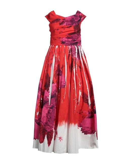 Erdem Red Maxi Dress