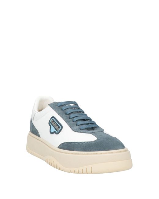 Baldinini Blue Sneakers Leather for men