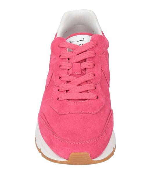 Voile Blanche Pink Fuchsia Sneakers Leather