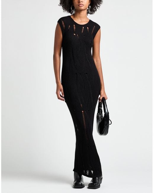 Patrizia Pepe Black Maxi Dress