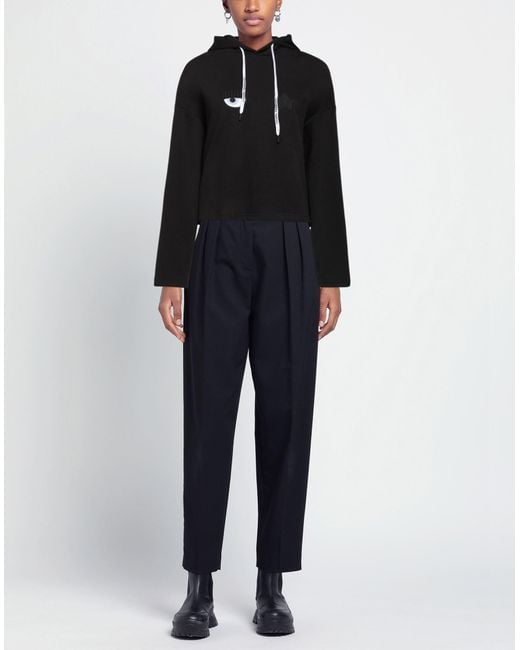 Chiara Ferragni Black Sweatshirt