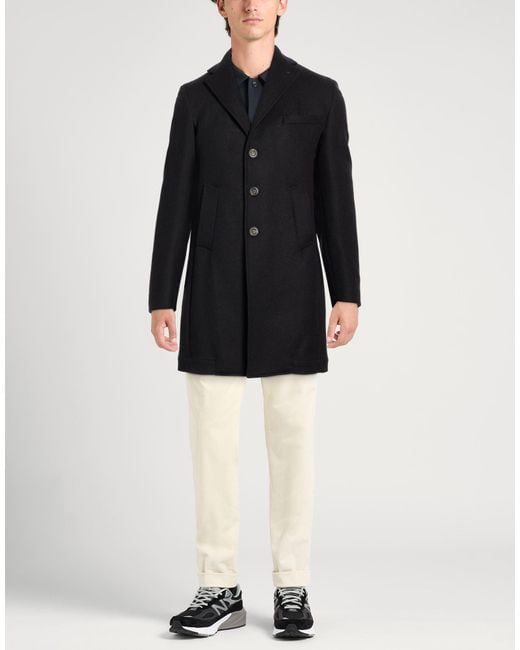 Abrigo Messagerie de hombre de color Black