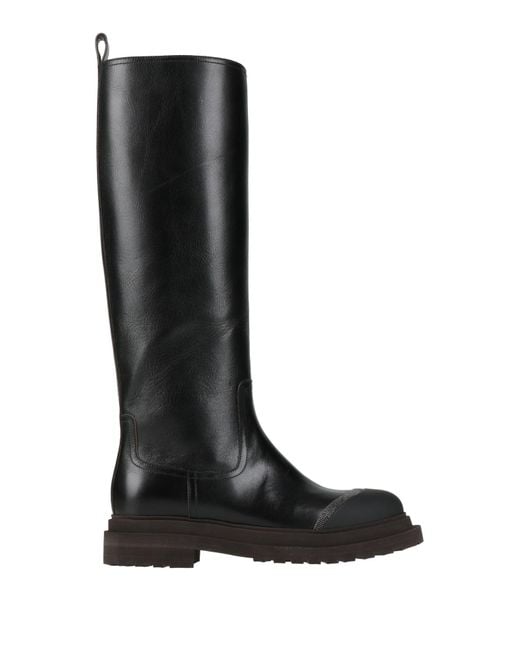 Brunello Cucinelli Black Boot