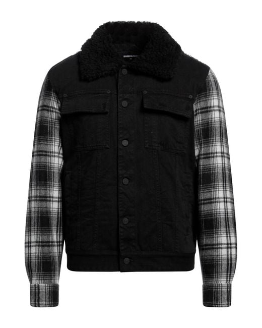 DSquared² Black Jacket for men