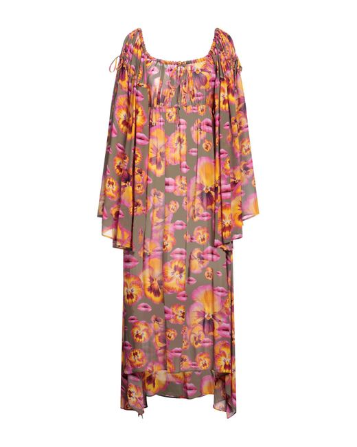 Amen Red Maxi-Kleid