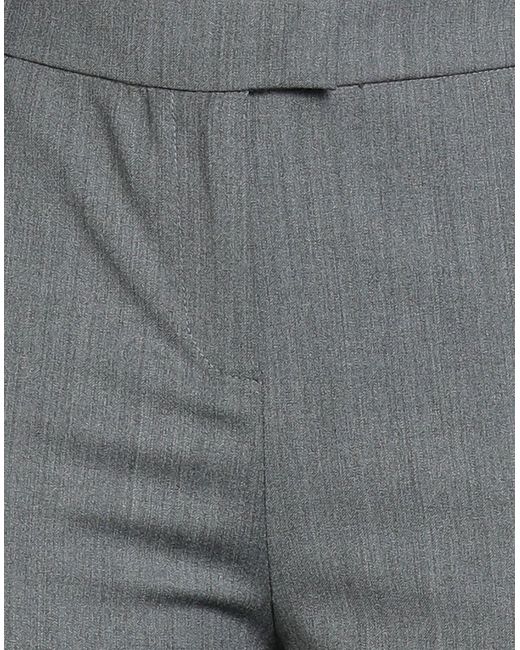 Herskind Gray Pants Polyester, Virgin Wool, Viscose, Elastane, Cotton
