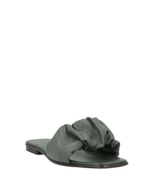 Thera's Green Sandale