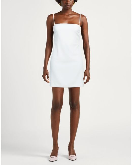 P.A.R.O.S.H. White Mini Dress
