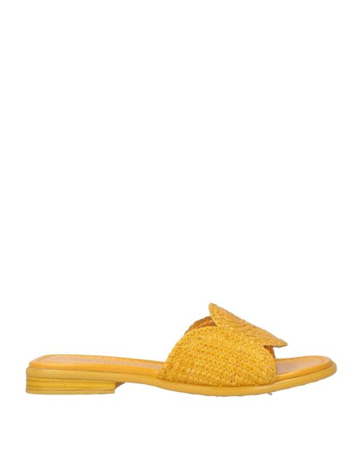 Pons Quintana Yellow Sandale