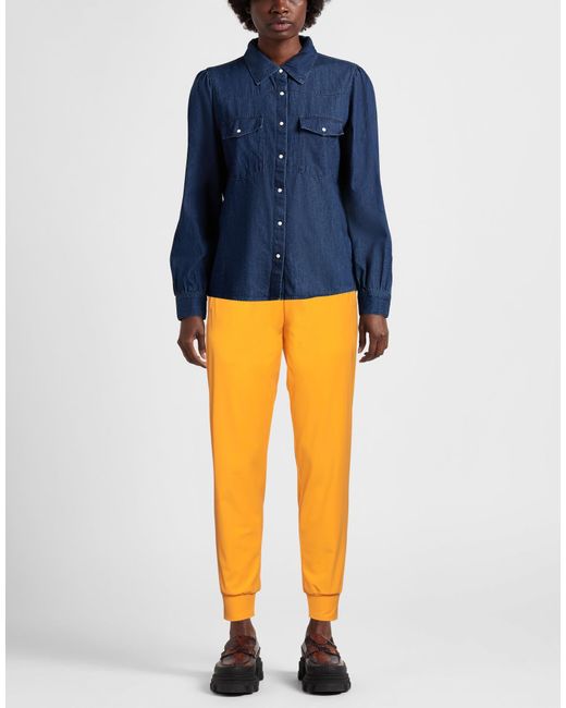 Rrd Orange Pants Polyamide, Elastane