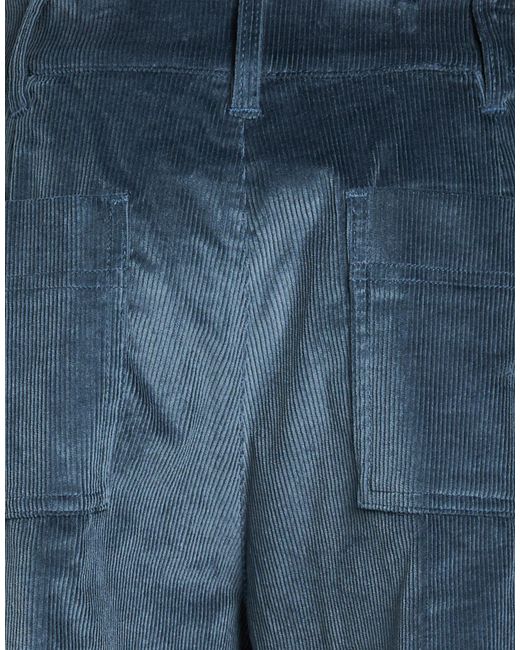 Ba&sh Blue Pants Cotton, Modal, Elastane