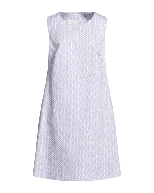 Peserico Purple Mini Dress