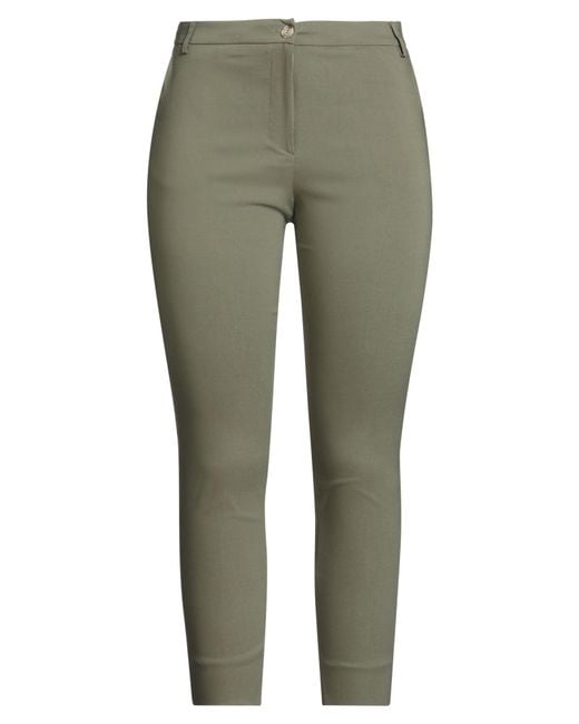Vicario Cinque Green Pants Viscose, Polyamide, Elastane