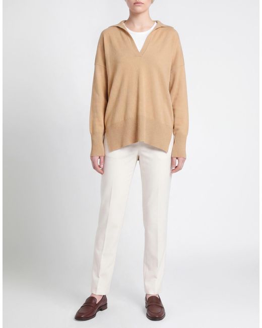 Pullover Roberto Collina de color Natural