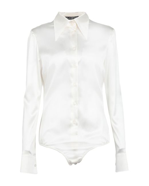 Dolce & Gabbana White Bodysuit