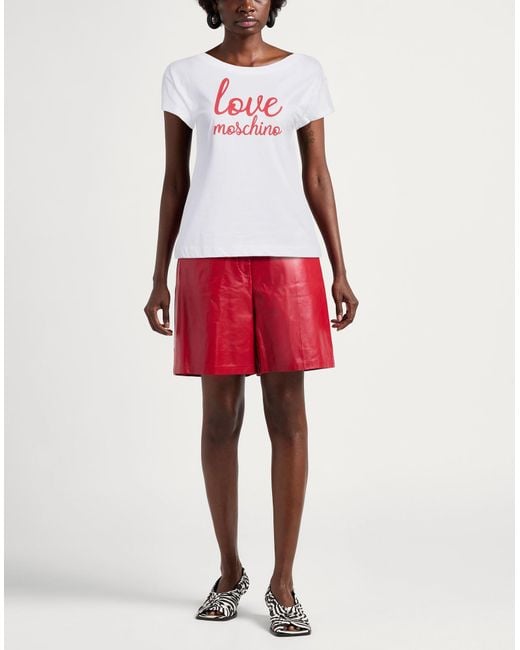 Love Moschino White T-shirt